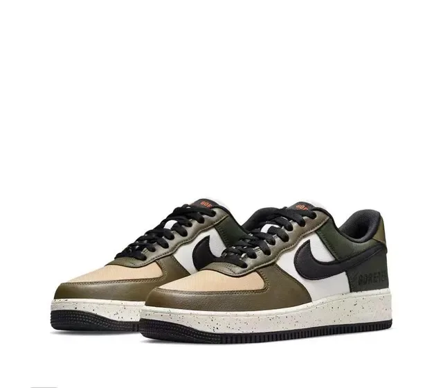 Nike Air Force 1 GORE-TEX Vert Olive Sneakers Lifestyle 5