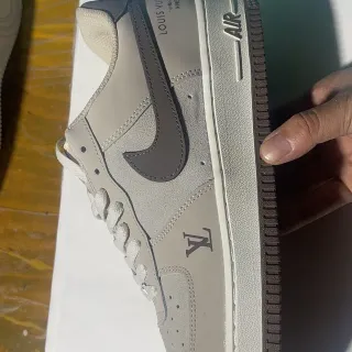 Nike Air Force 1 Louis Vuitton Gray Lifestyle Sneakers