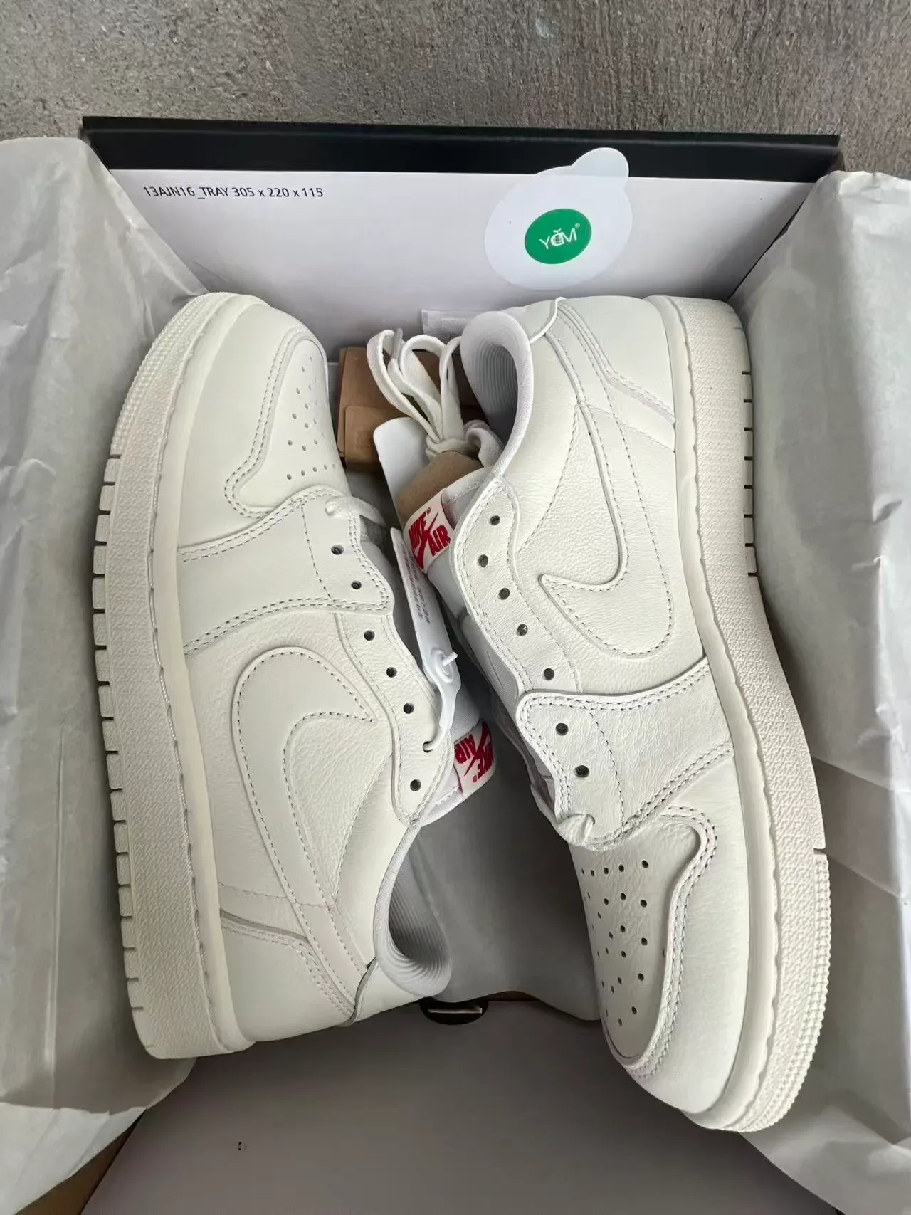 Nike Air Force 1 Low All-White Lifestyle Sneakers 9