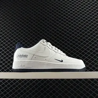 Nike Air Force 1 Low White Navy UNDEFEATED सहयोग जीवनशैली स्नीकर्स