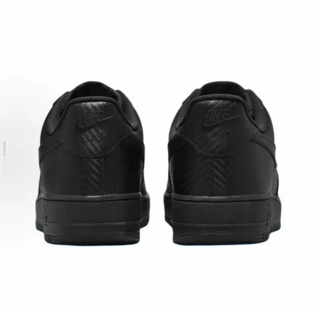 Nike Air Force 1 Monocromatique Noir Lifestyle Sneakers 5
