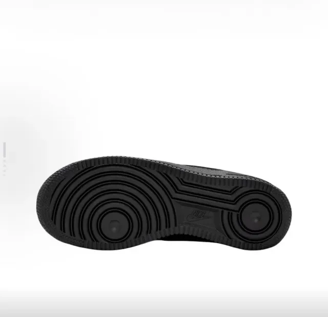 Nike Air Force 1 Monocromo Preto Textura Pele de Serpente Tênis Lifestyle 2