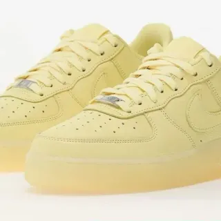 Nike Air Force 1 Pale Yellow Lifestyle Sneakers