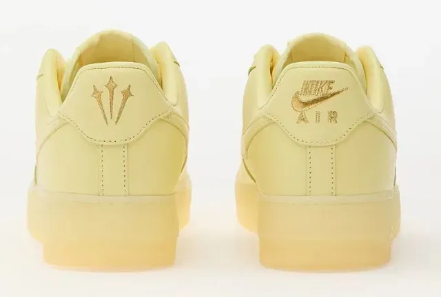 Nike Air Force 1 Pale Yellow Lifestyle Sneakers 3