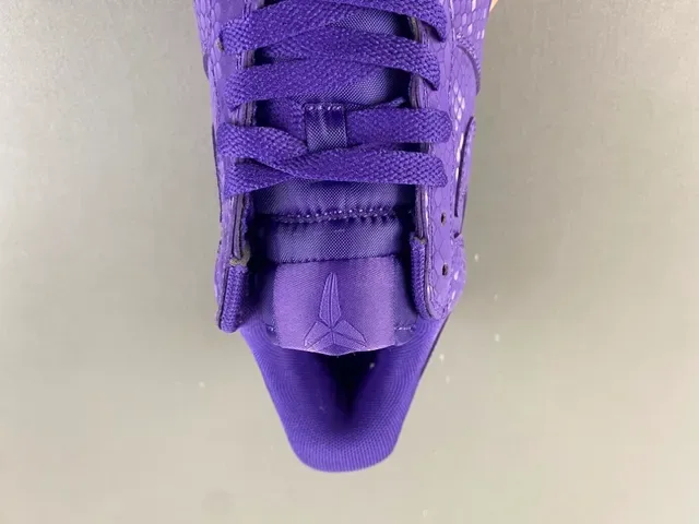 Nike Air Force 1 Purple Snake-Texture Lifestyle Sneakers 6