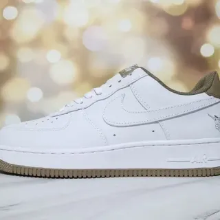 Nike Air Force 1 sneakers lifestyle brancas de goma