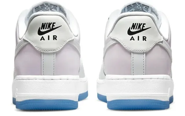 Nike Air Force 1 Blanc Lavande Pastel Vert Clair Bleu Sneakers Lifestyle 6