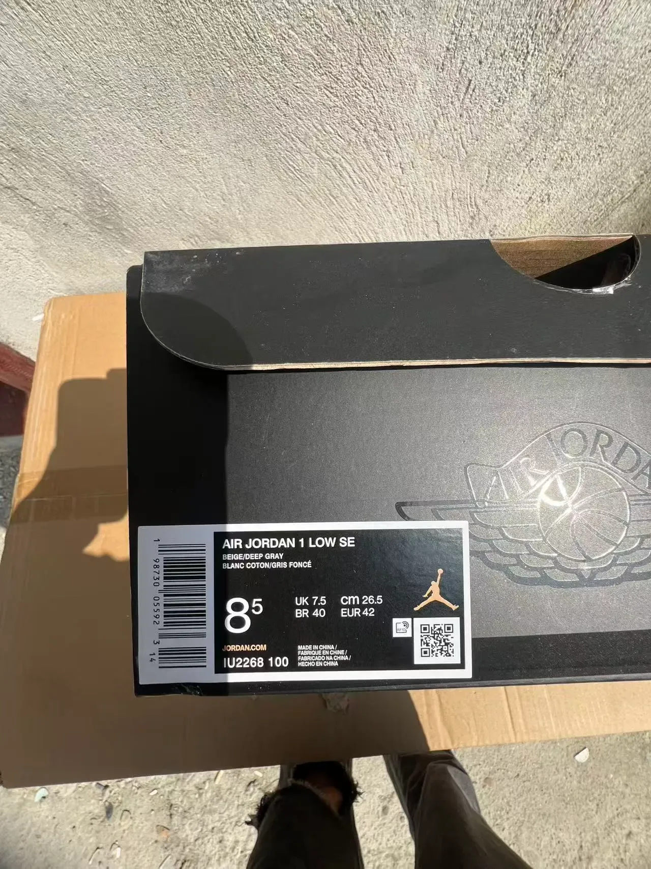 Nike Air Jordan 1 Low Elephant Print Lifestyle Sneakers 10