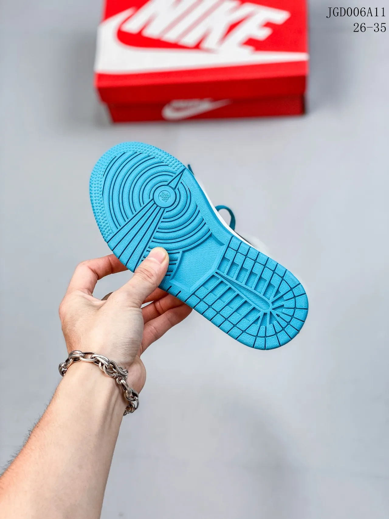 Nike Air Jordan 1 أحذية كرة السلة عالية الرقبة متعددة الألوان بانيل 10