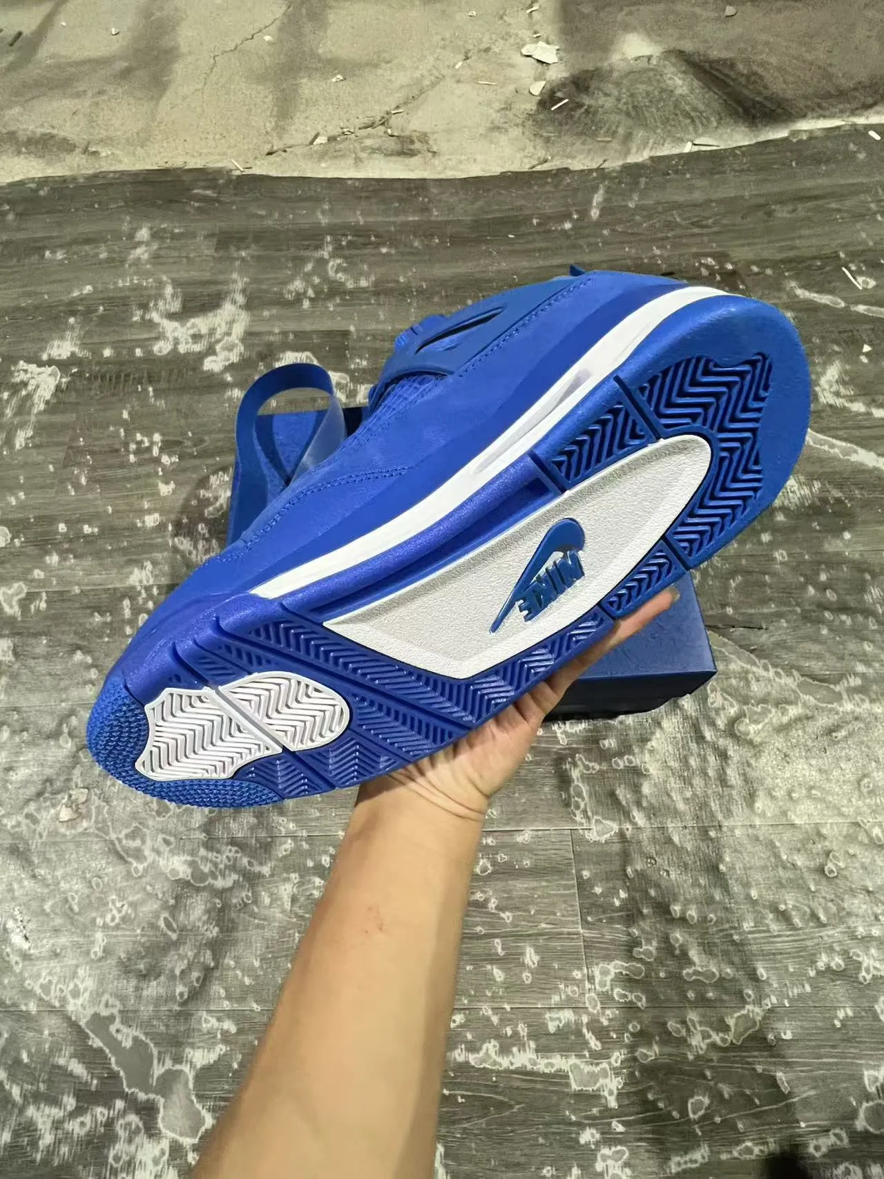 Nike Air Jordan 4 Royal Blue Basketball Shoes 6