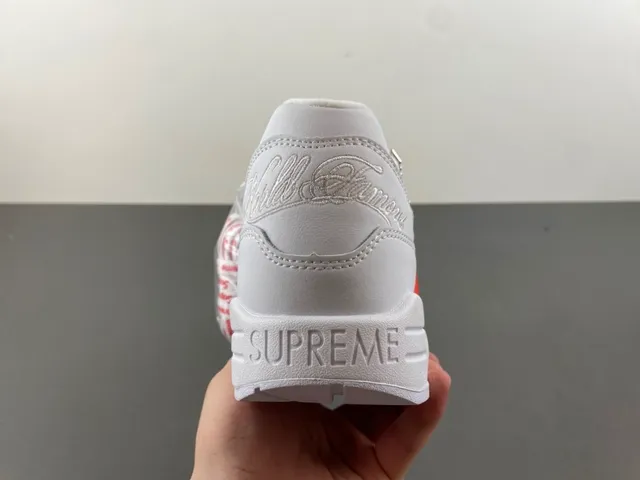 Nike Air Max 1 White Lifestyle Sneakers 4