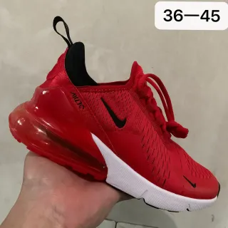 Nike Air Max 270 Red and White Lifestyle Sneakers
