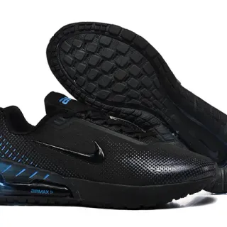 Nike Air Max 5 Black Electric Blue Running Shoes