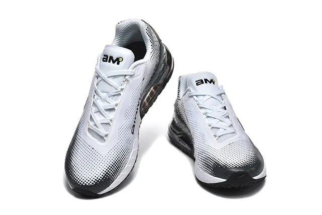 Nike Air Max 5 Negro Azul eléctrico Zapatos de correr 8
