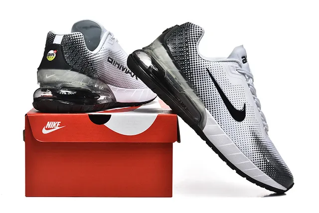 Nike Air Max 5 Negro Azul eléctrico Zapatos de correr 12
