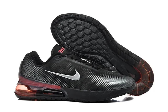 Nike Air Max 5 Negro Azul eléctrico Zapatos de correr 16