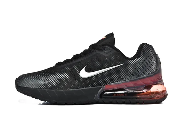 Nike Air Max 5 Negro Azul eléctrico Zapatos de correr 18
