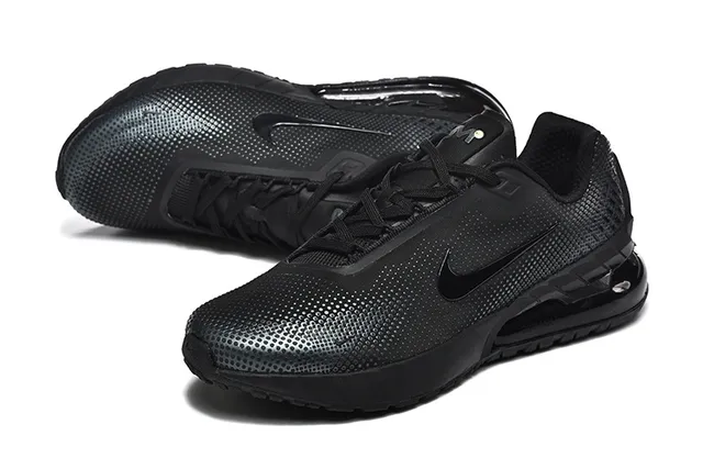 Nike Air Max 5 Negro Azul eléctrico Zapatos de correr 19
