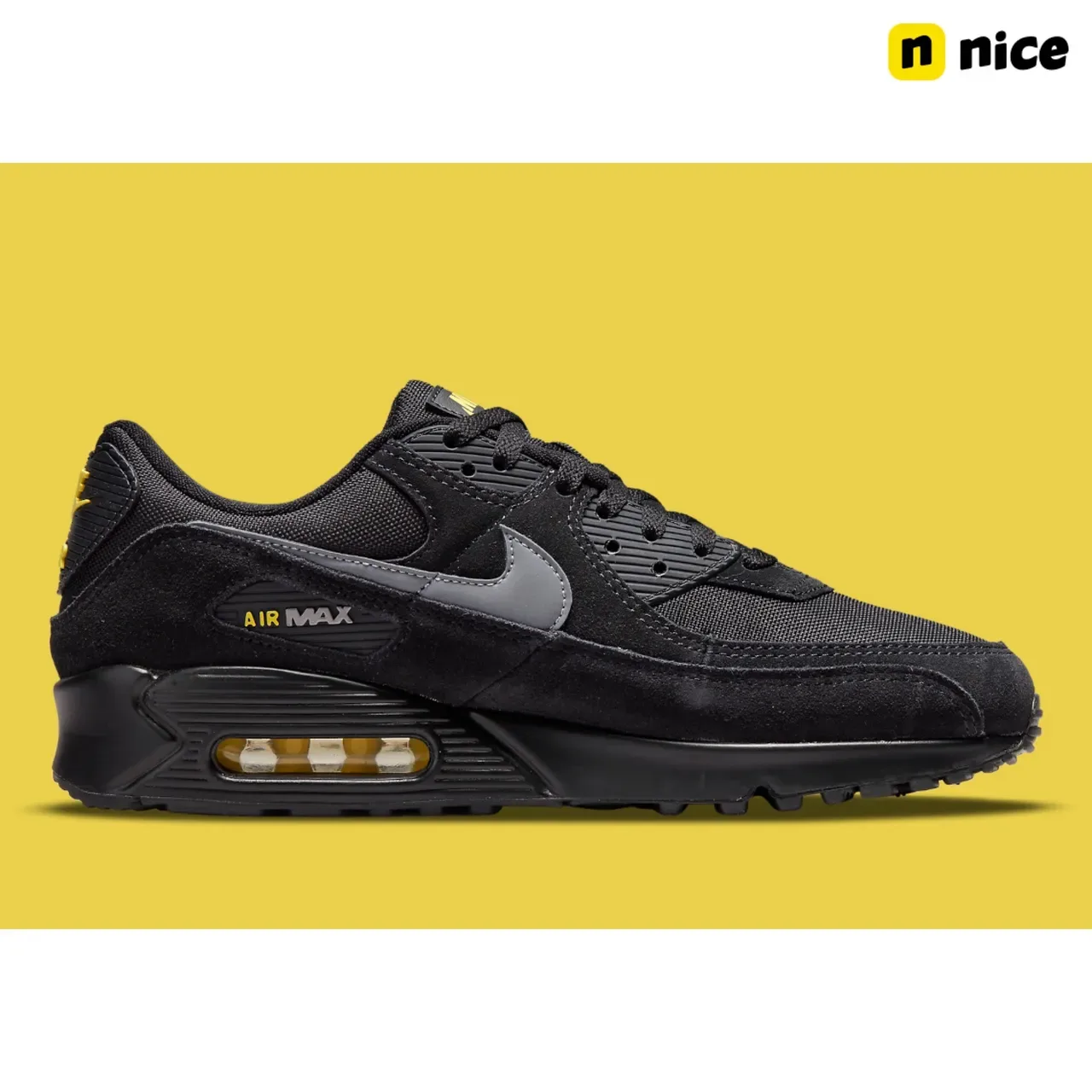 Nike Air Max 90 Black Anthracite Lifestyle Sneakers 3