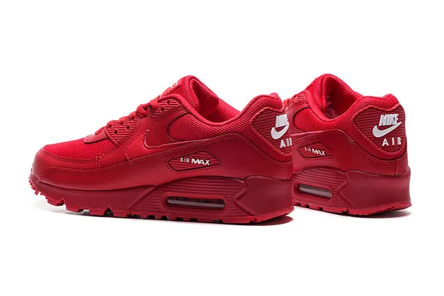 Nike Air Max 90 Red Lifestyle Sneakers 3