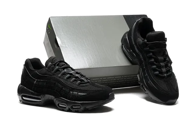 Nike Air Max 95 All-Black Lifestyle Sneakers 2