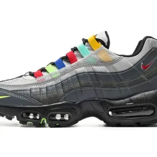 Nike Air Max 95 Tênis Lifestyle Multicor Detalhe de Cadarço