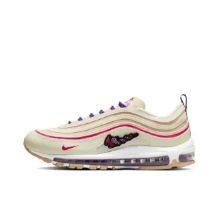 Nike Air Max 97 Beige Pink Purple Lifestyle Sneakers