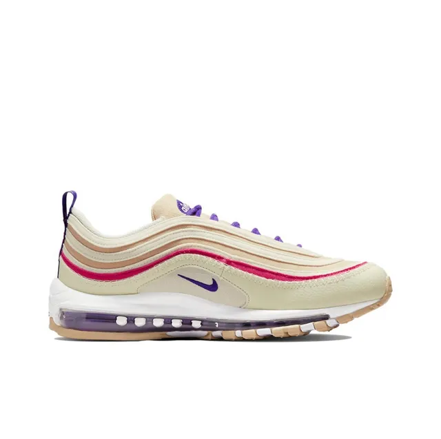Nike Air Max 97 Beige Pink Purple Lifestyle Sneakers 6