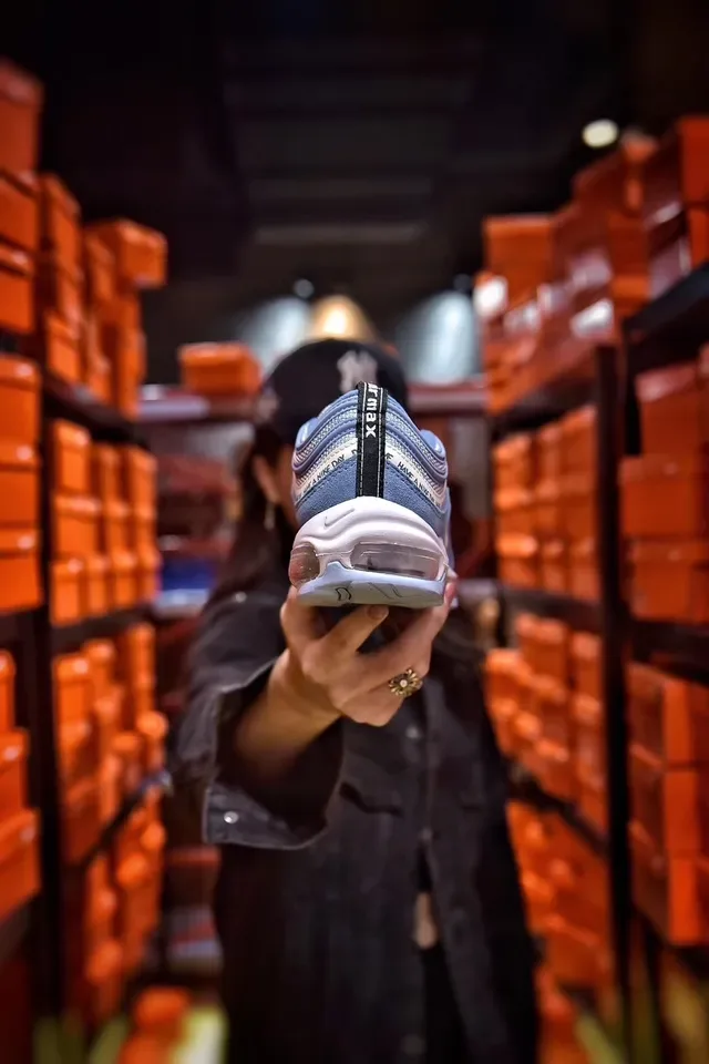Nike Air Max 97 ND Light Blue Lifestyle Sneakers 21