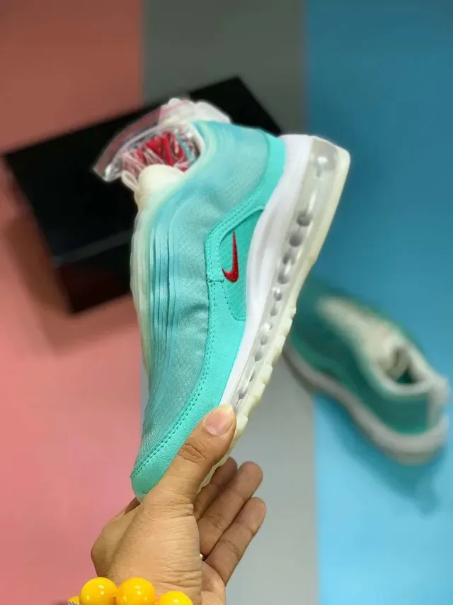 Nike Air Max 97 OA CR Light Cyan Lifestyle Sneakers 8