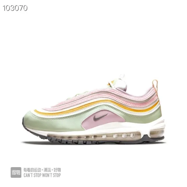 Nike Air Max 97 Pastel Multicolor Layered Upper Lifestyle Sneakers 1