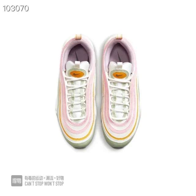 Nike Air Max 97 Pastel Multicolor Layered Upper Lifestyle Sneakers 3