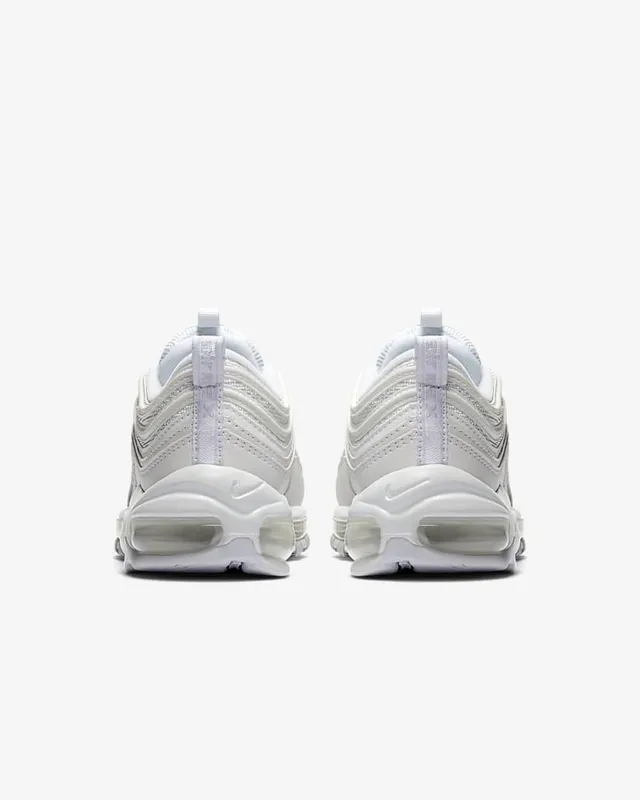 Nike Air Max 97 White Silver Lifestyle Sneakers 3
