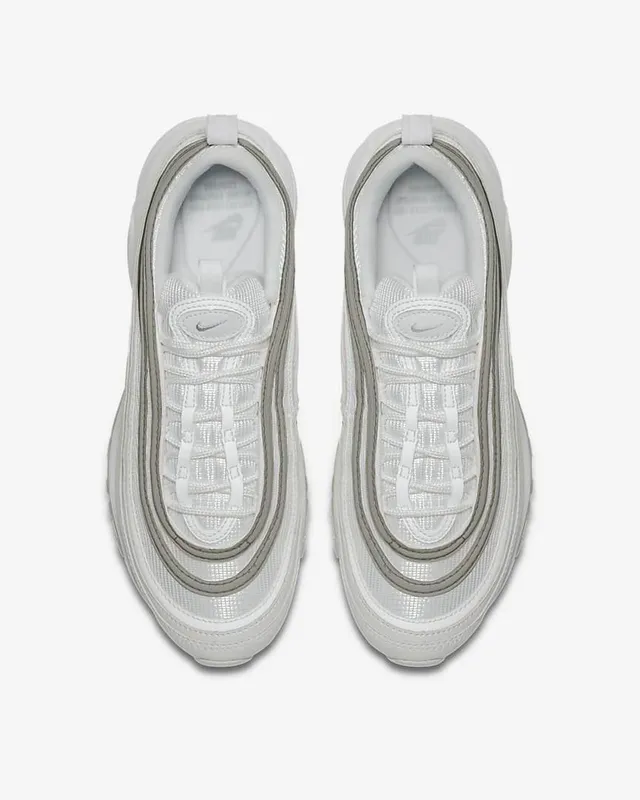 Nike Air Max 97 White Silver Lifestyle Sneakers 5