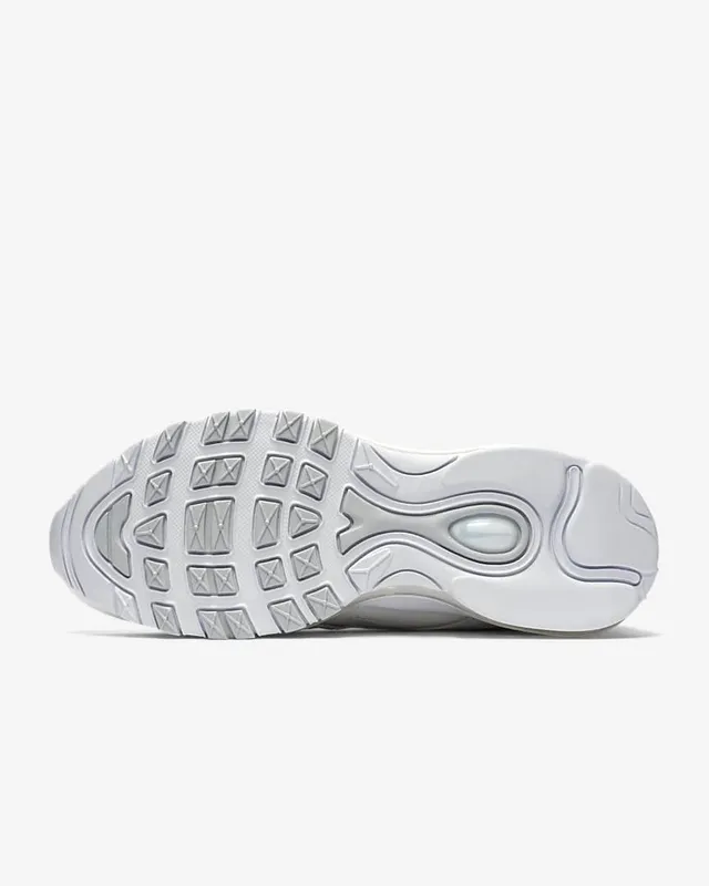 Nike Air Max 97 White Silver Lifestyle Sneakers 7