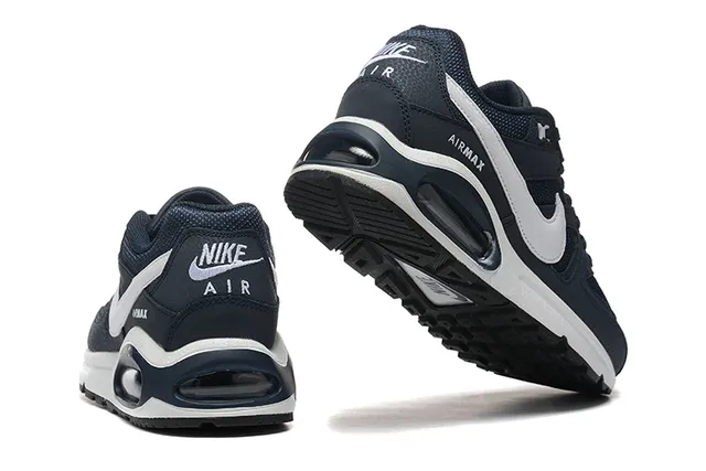 Nike Air Max Command Navy and White Lifestyle Sneakers 3