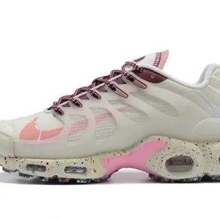 Nike Air Max Plus Pink and Maroon Lifestyle Sneakers
