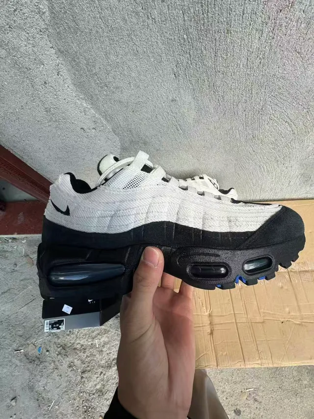 Nike Air Max Plus White Black Chunky Sneakers 7