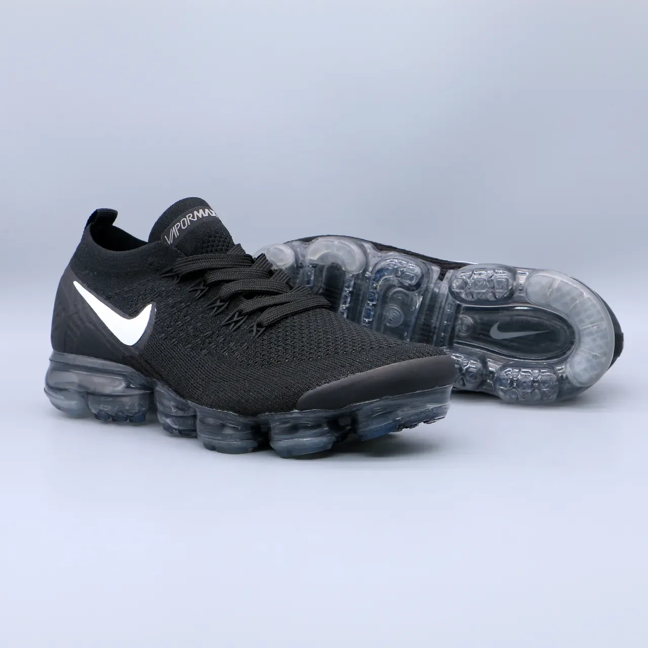 Nike Air VaporMax Noir Blanc Translucide Chaussures de running 5