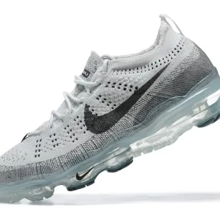 Nike Air VaporMax Flyknit ধূসর কালো স্বচ্ছ জীবনধারা স্নীকার্স