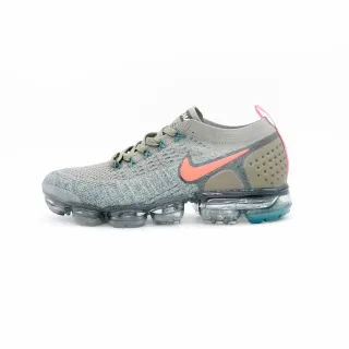 Nike Air VaporMax Flyknit Gray Blue Pink Lifestyle Sneakers