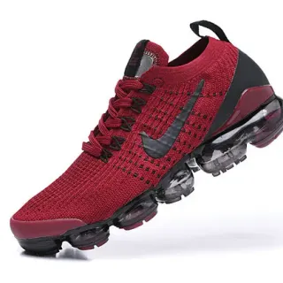 Nike Air VaporMax Red and Black Running Shoes