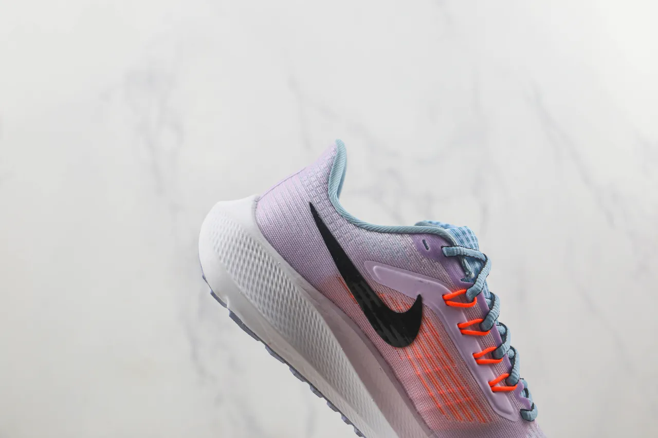 Nike Air Zoom Pegasus Chaussures de course Lavande Bleu Orange 5