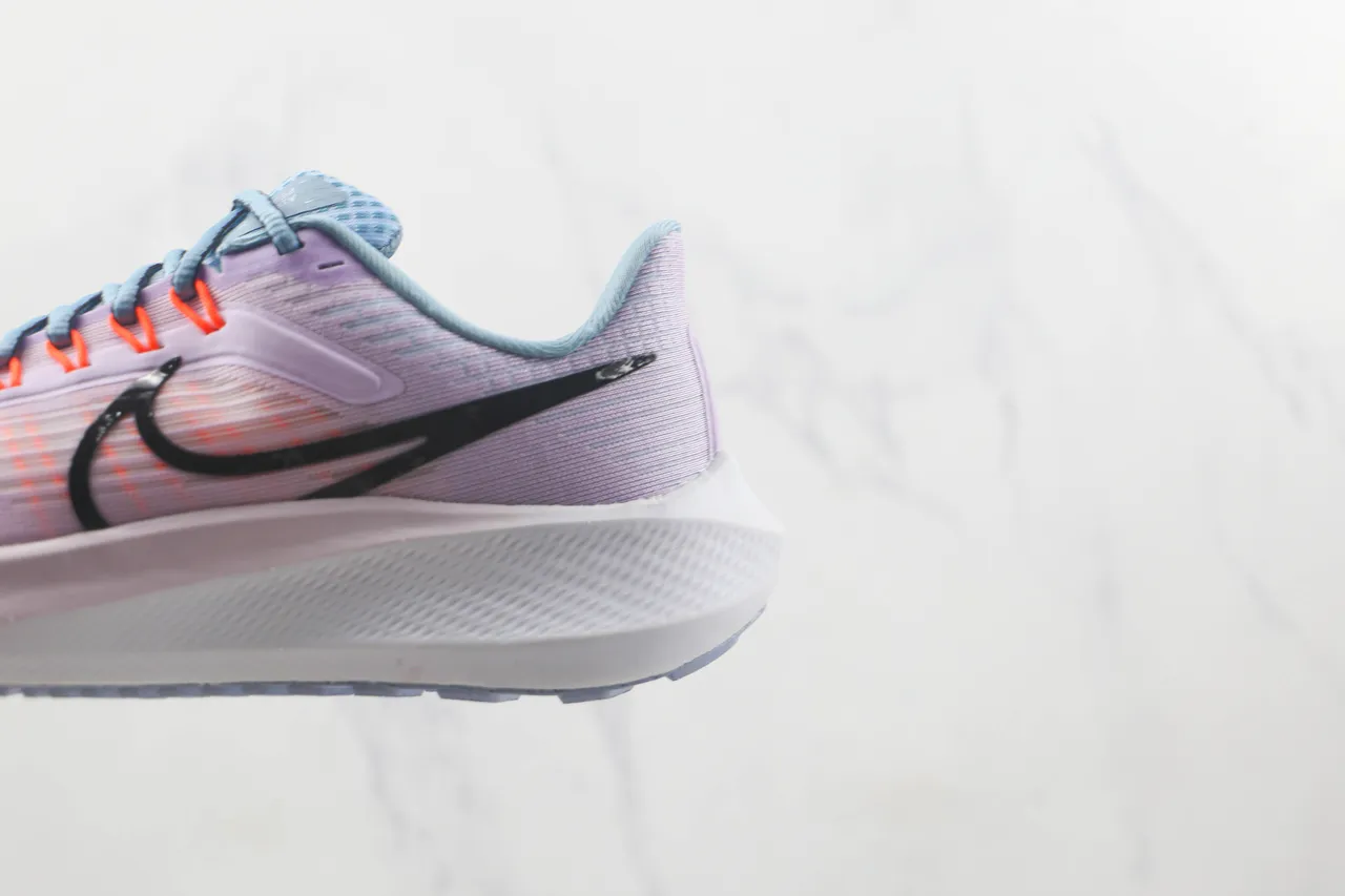 Nike Air Zoom Pegasus Chaussures de course Lavande Bleu Orange 7