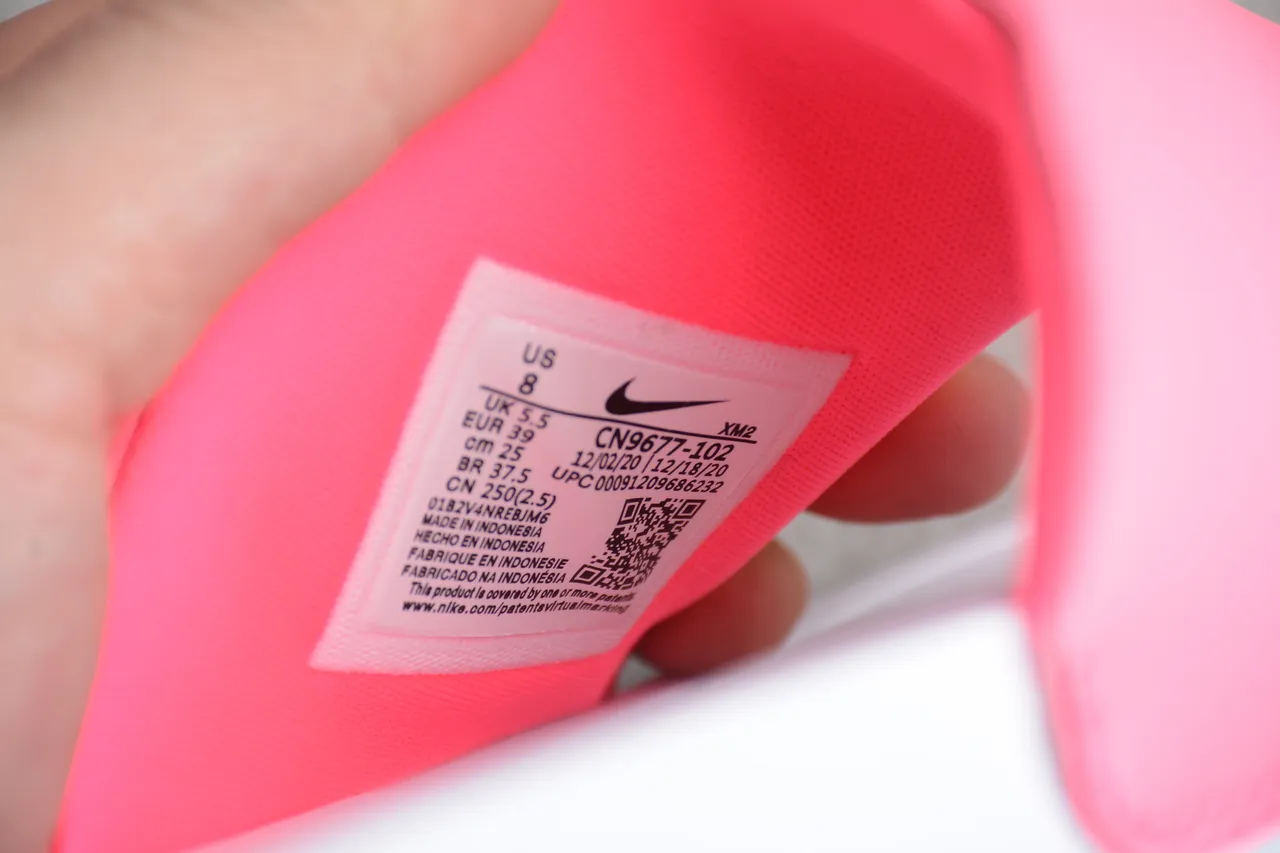 Nike Benassi JDI Pink and White Slippers 3