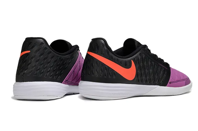 Nike Noir Violet Maille Fusionnée Supérieure Matelassée Synthétique Capuchon des Doigts Chaussures de Football Indoor 6