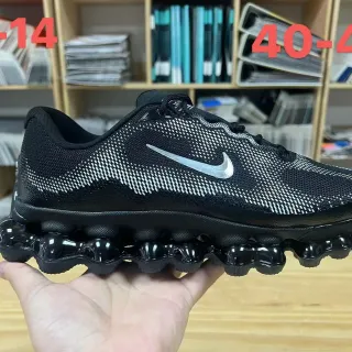 Nike Preto Branco Malha Superior Padrão de Gradiente de Pontos Sneakers Lifestyle