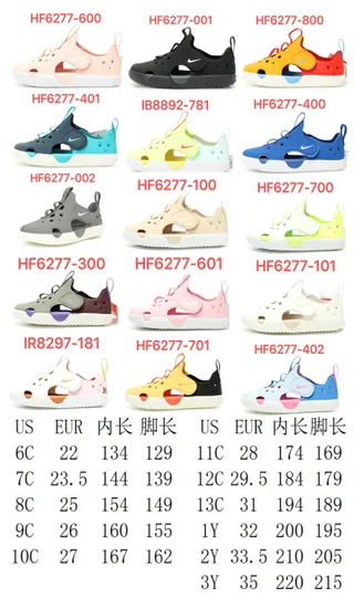 Nike Black White Perforated Synthetic Upper Adjustable Hook-and-Loop Strap Casual Sandals 2