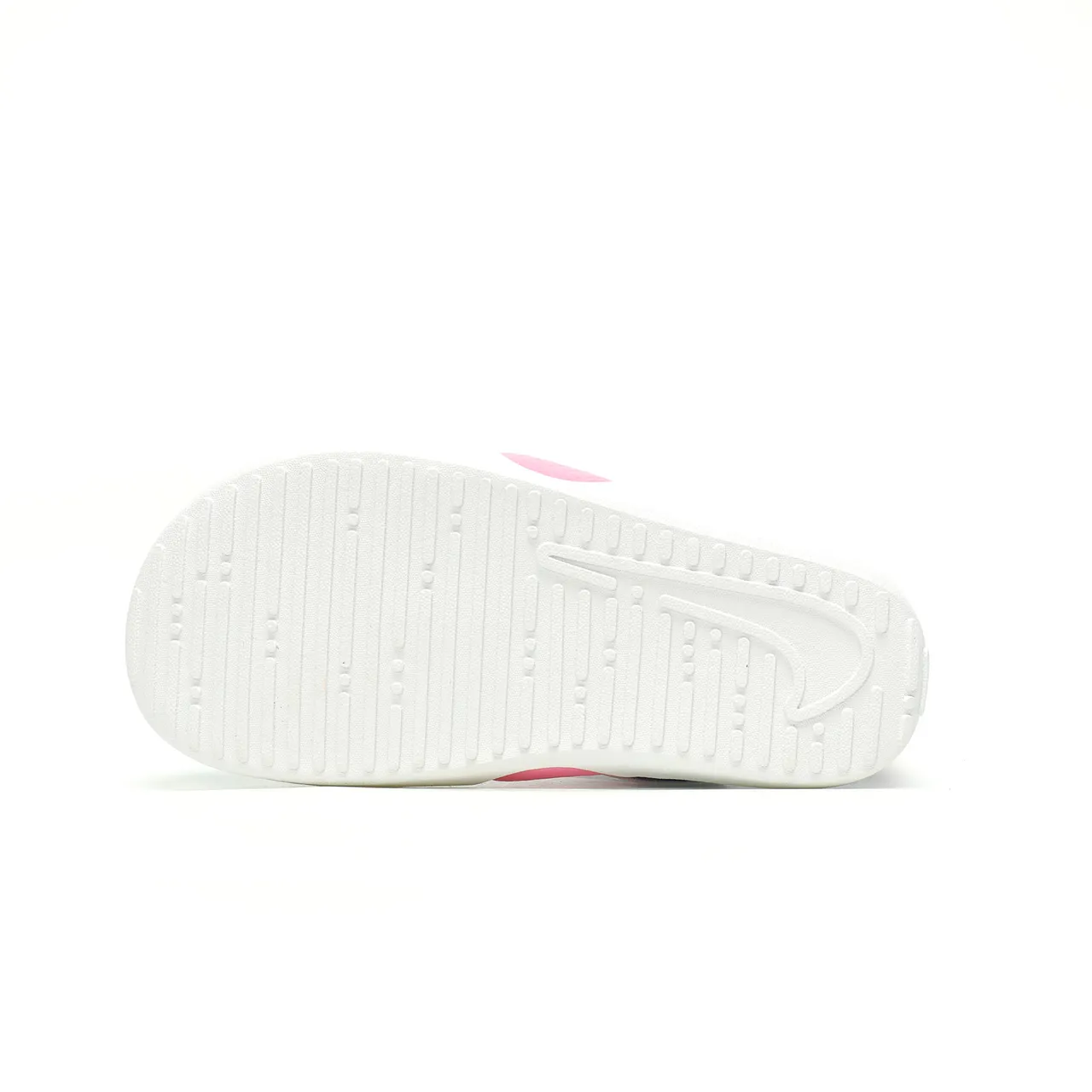 Nike Black White Perforated Synthetic Upper Adjustable Hook-and-Loop Strap Casual Sandals 10