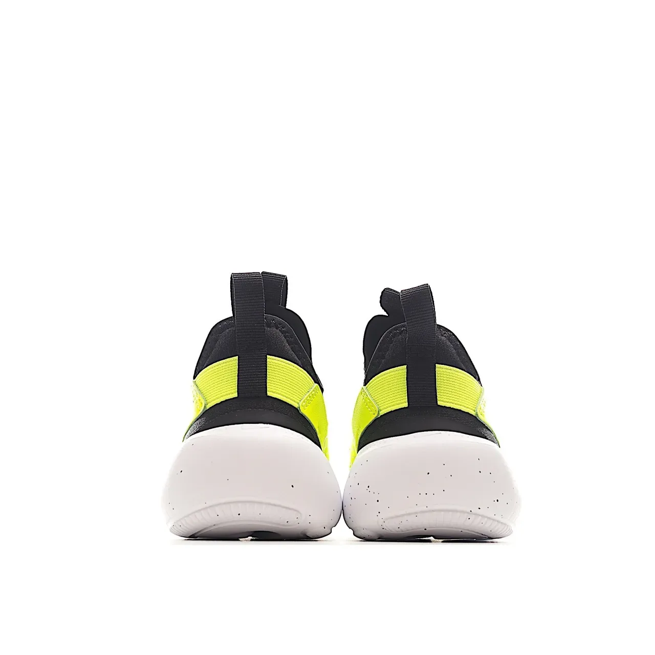 Nike Black Yellow Slip-On Elastic Strap Lifestyle Sneakers 12
